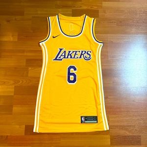 Nike Women's Gold Lakers Mini Dress
